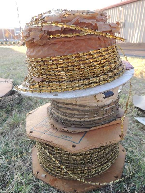 lot 246 image: WIRE CONNECTOR various rolls of terminals- 12 roll...