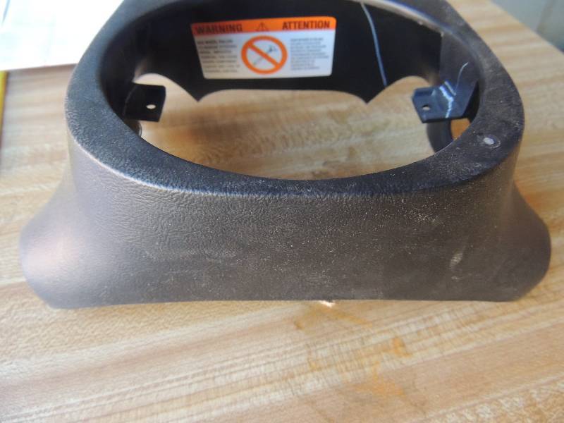 lot 79 image: STEERING COLUMN COVER - BLACK...