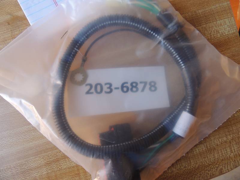 lot 253 image: wire harness - part# 203-6878...
