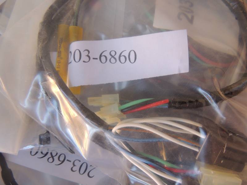 lot 254 image: misc wire harness...