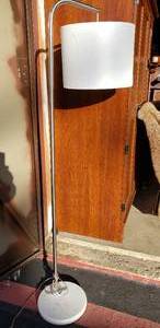 lot 39 image: Bright Lighting Floor Lamp, Model JA23117-FL-AD , Marble Looking Base