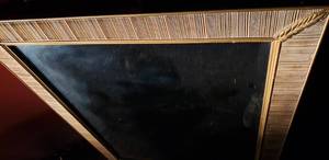 lot 64 image: Framed Wall Mirror
