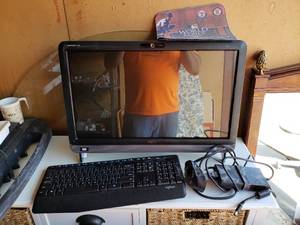 lot 35 image: Dell Inspiron One 2305 Model W01C, Keyboard and Mouse