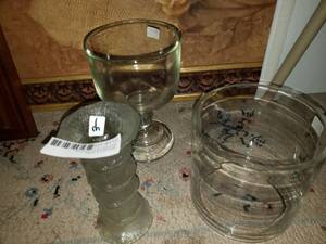 lot 112 image: Various Glass Containers,  Approx. 10 Tall