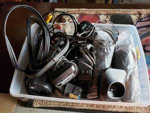 lot 55 image: Cables, Phones and Remotes