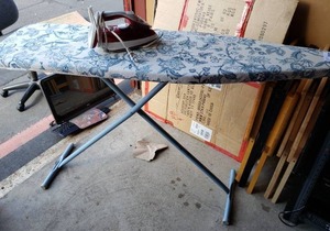 lot 62 image: Ironing Board and T-fal Steam Iron