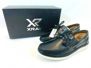 lot 5 image: X-Ray Moccasin XRW1765 Dress Shoes for Men - Slip On - Black - Size 10.5 (NEW)
