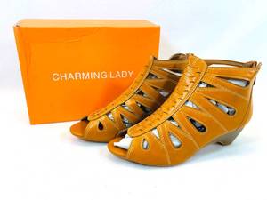 lot 12 image: Charming Lady Lucca Cogna Brown Womens Shoes Size 10 (NEW)