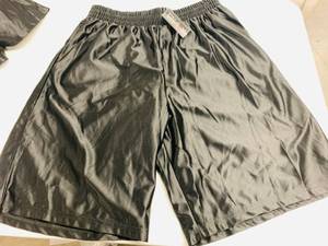 lot 20 image: Galaxy Black Sports Shorts Size 3XL - 2 Pack