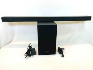 lot 23 image: Samsung HW-R60C 3.1 Soundbar w Wireless Active Sub (Tested and Working - Includes Power Cables - No Remote)
