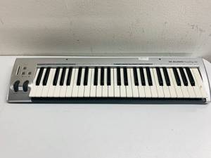 lot 28 image: M-Audio KeyRig 49 MIDI Keyboard (Untested, no power cables)