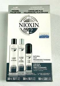 lot 106 image: Nioxin 2 - 3 step Hair Treatment for Women - Shampoo, Conditioner, Treatment (NEW)