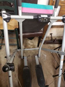 lot 75 image: Tony Littles Gazelle Exercise Machine and Foam Step Block