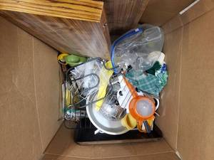 lot 78 image: Misc. Kitchen Items and Knife Storage Boxes