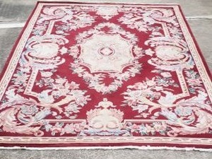 lot 23 image: Red Area Rug 70x108 Approx.
