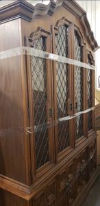 lot 2 image: Sandra by Drexel 4-Door China Hutch 60x15x84