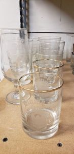 lot 45 image: Set of Sigma Pi Glasses
