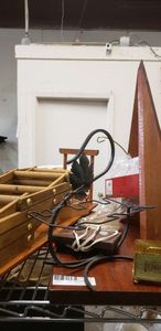 lot 119 image: Wooden and Wire Racks