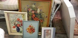 lot 127 image: Flower Painting and Prints