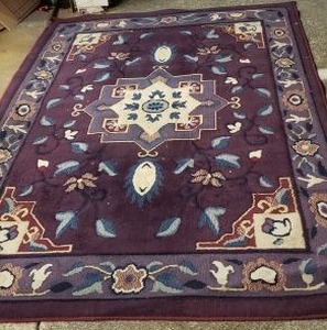 lot 25 image: Purple Area Rug (5x8)