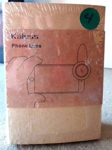lot 4 image: KAIESS 9-IN-1 CELL PHONE CAMERA LENS SET - NIB RETAIL $37.99