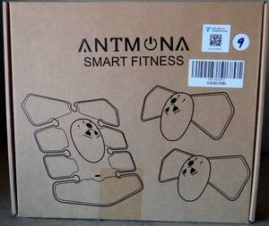 lot 9 image: Antmona Abs Stimulator, Muscle Toner - Abs Stimulating Belt - NIB - RETAIL $29.95