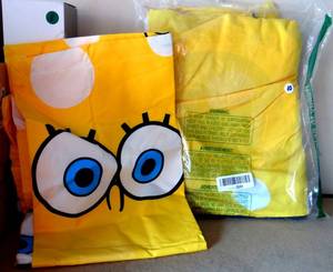 lot 10 image: ORIHOME Twin  Size Duvet Cover Set 3 Piece Bedding Sets One Duvet Cover Two Pillowcase (Bob Eyes, Yellow, Twin 66x86) NEW RETAIL $35.95