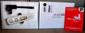 lot 20 image: DENSHINE CBE Beauty 3 in 1 Hair Growth Laser Comb KD-3326 - NIB - RETAIL $139.95