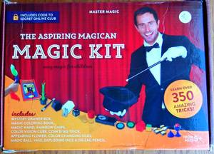 lot 40 image: MasterMagic Magic Kit - Easy Magic Tricks for Children - NIB - AMAZON PRICE $41.95