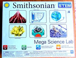 lot 56 image: Smithsonian Mega Science Lab 6 Kit Set #49009 (BSA Edition 2015) - UNOPENED NEW - $RETAIL $49.95