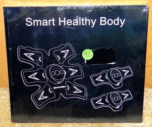 lot 92 image: Smart Abs Stimulator Training Fitness Gear Muscle Abdominal Toning Belt Trainer - NIB - RETAIL $16.88