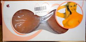 lot 98 image: Free Bra Silicone Breast Enhancers Bra Inserts Fits All Bras Cup Size Nude NIB