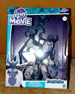 lot 130 image: My Little Pony The Movie Fan Series Storm King & Grubber Figure - NIB - VALUE $19.95