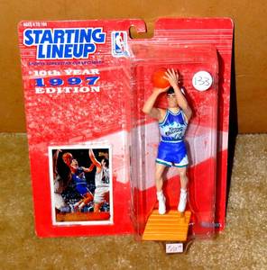 lot 133 image: 1997 JOHN STOCKTON STARTING LINEUP SLU NBA UPPER DECK UTAH JAZZ BASKETBALL