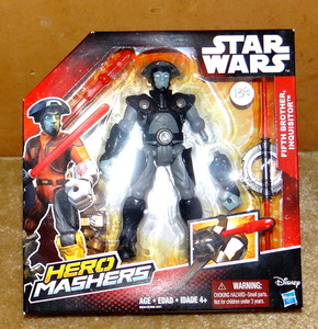 lot 138 image: Star Wars Episode III Hero Mashers - Fifth Brother Inquisitor 6in by Hasbro - NIB