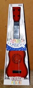 lot 166 image: PLEASANT MUSIC UKULELE MUSICIAN - WITH PICK - NIB $12.99