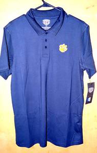 lot 187 image: BEAUTIFUL CLEMSON TIGERS UTS GOLF STYLE EMBROIDERED SHIRT - NEW WITH TAGS - ORIG PRICE $39.95