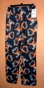 lot 191 image: FUN BOXERS Mens Fun Pants Lounge Pajama Pants Boxers Adult Sleepwear - HUNTER THEME - NEW WITH TAGS $32.00