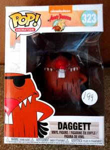 lot 199 image: Funko Pop Animation Nickelodeon Angry Beavers Daggett #323 Vinyl Figure - NEW $14.95