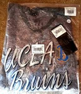 lot 205 image: WOMENS UTS UCLA BRUINS ROUND NECK T-SHIRT - SIZE L - RETAIL $21.95 NIP