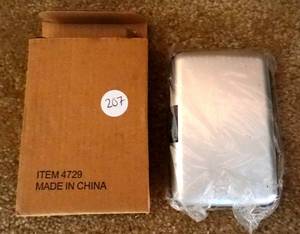 lot 207 image: Aluminum AntiTheft Minimalist ID Credit Card Holder Wallet Lock Case - NIB - $7.50