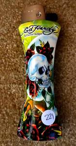 lot 221 image: ED HARDY 6 JUMBO CURVE LIGHTER and CAN OPENER #44L011 TIGER - NEW - RETAIL $14.99