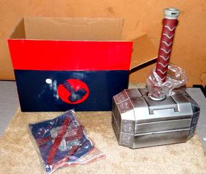 lot 223 image: New Comic THOR Hammer Tool Set Home Hand Box Original High Quality - RETAIL $149.95