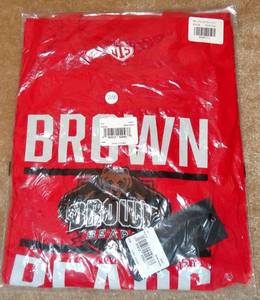 lot 233 image: UTS BROWN UNIVERSITY BEARS T-SHIRT - SIZE L - RETAIL $24.95 NIP