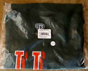 lot 237 image: WOMENS UTS UNIVERSITY OF MIAMI  ROUND NECK T-SHIRT - SIZE L - RETAIL $21.95 NIP