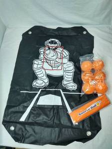 lot 181 image: 8pc Swerve Ball Plastic Combo Starter Set Balls Strike Zone Bat Sleeve Toy Gift - NIB - RETAIL $19.98