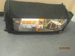 lot 54 image: TIMBE RIDGE LOG CABIN TENT 13FTX12FTX86 SLEEPS 6