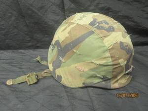 lot 86 image: MILITARY COMBAT HELMET