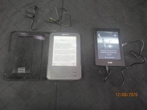 lot 121 image: 2 AMAZON KINDLES DP75SDI AND D00901