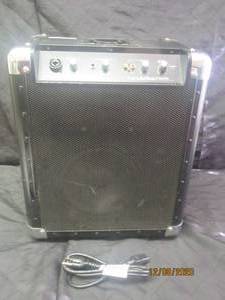 lot 128 image: ALESIS TRANACTIVE MOBILE PORTABLE PA SYSTEM FOR IPOD